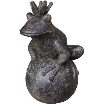 Pflanzen-Kölle Dekofigur 'Froschprinz', grau, Höhe ca. 55 cm Pflanzen-Kölle Dekofigur 'Froschprinz', grau, Höhe ca. 55 cm
