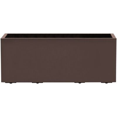 EURO3PLAST - KEBE - Rost - 100x40x40 cm - Planter EURO3PLAST - KEBE - Rost - 100x40x40 cm - Planter