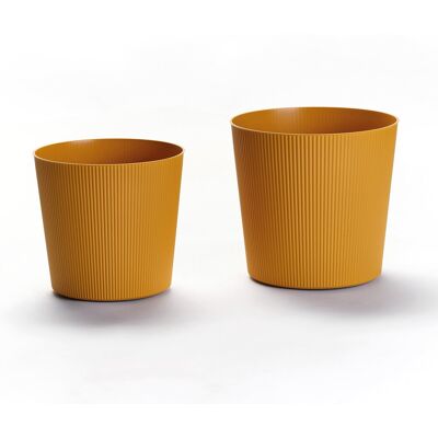 Euro 3 Plast - Fyre - Mango - Ø35 x H34 cm - Planter Euro 3 Plast - Fyre - Mango - Ø35 x H34 cm - Planter