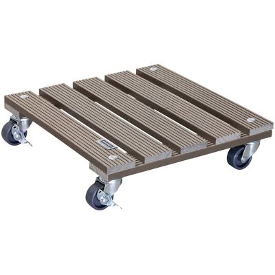 Wagner Multi Roller WPC, Tragkraft 80 kg, ca. 7 x 29 x 29 cm Wagner Multi Roller WPC, Tragkraft 80 kg, ca. 7 x 29 x 29 cm