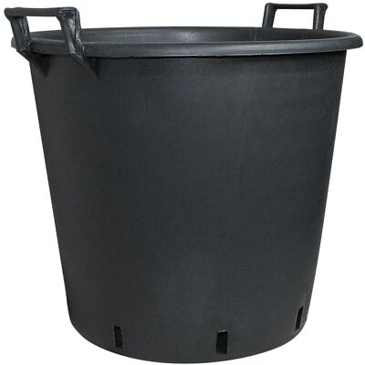 Geli Pflanzcontainer, schwarz, ca. Ø 60 x H 47 cm Geli Pflanzcontainer, schwarz, ca. Ø 60 x H 47 cm