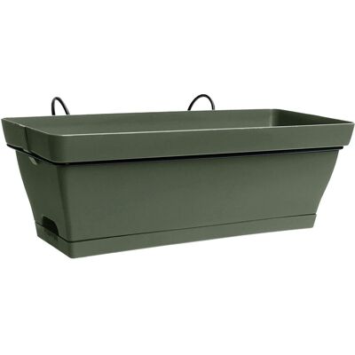 Eda Blumenkasten 'Romeo', khaki, ca. 49 x 28 x H 18 cm Eda Blumenkasten 'Romeo', khaki, ca. 49 x 28 x H 18 cm