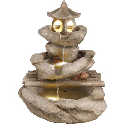 Kölle Brunnen 'Tim' inkl. Pumpe & Licht, beige, ca. 65 x 57 x 80 cm Kölle Brunnen 'Tim' inkl. Pumpe & Licht, beige, ca. 65 x 57 x 80 cm