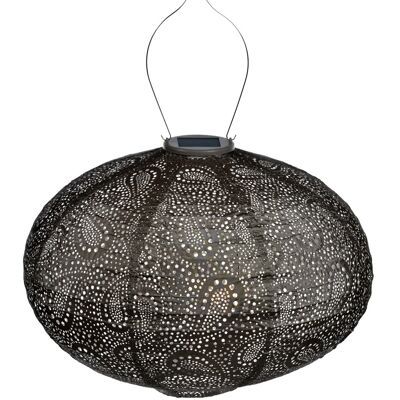 Lumiz - Oval 40 - Taupe - Solar Laterne - Gartendekoration Lumiz - Oval 40 - Taupe - Solar Laterne - Gartendekoration