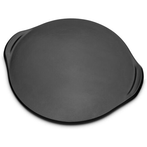 Weber Pizzastein, schwarz, Steinzeug, ca. Ø 46 cm