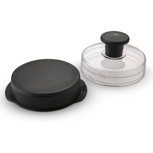 Weber Hamburgerpresse, schwarz, Edelstahl