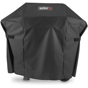 Weber Premium Abdeckhaube, Polyester, schwarz, UV-beständig, regenabweisend