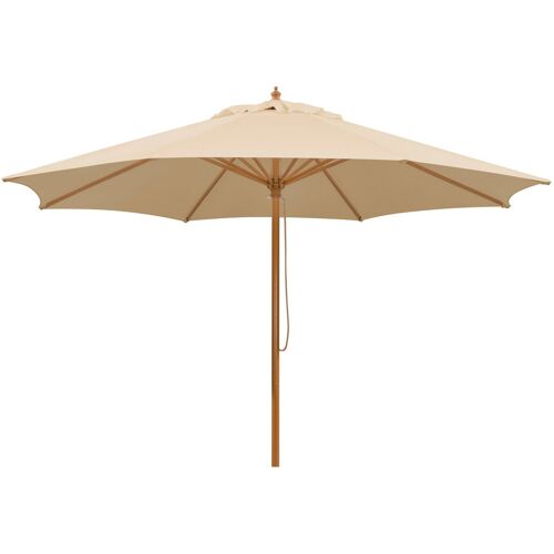 Pflanzen-Kölle Mittelstockschirm 'Malaga', Ø ca. 300 cm, natur