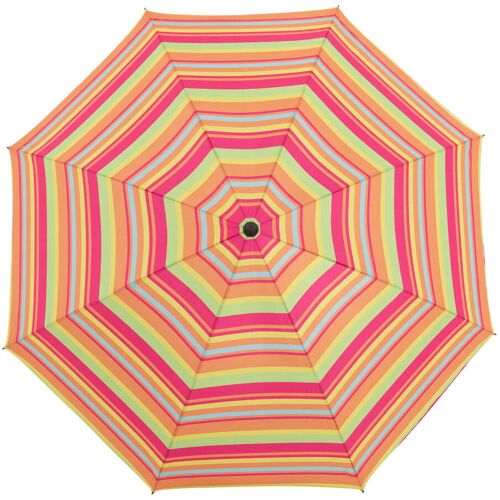 Doppler Beach-Sonnenschirm 'Como', bunt gestreift, Ø ca. 160 cm