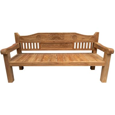 Pflanzen-Kölle Old Teak Bank Madura, ca. 220 cm lang, Teakholz, recycelt und zertifiziert Pflanzen-Kölle Old Teak Bank Madura, ca. 220 cm lang, Teakholz, recycelt und zertifiziert