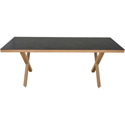 SIENA GARDEN - Catania - Schwarz - Dining Table SIENA GARDEN - Catania - Schwarz - Dining Table