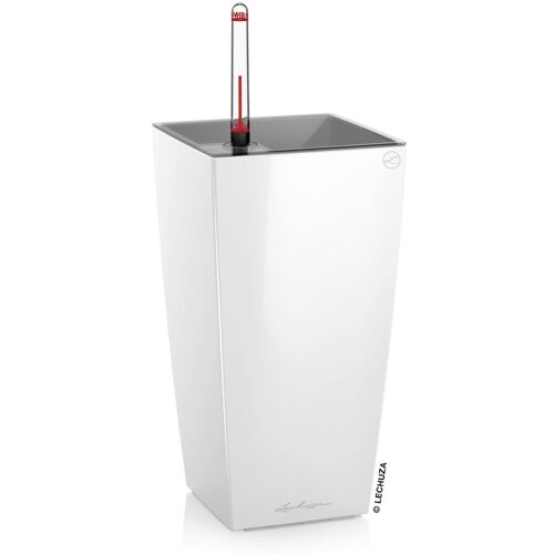 Lechuza® Lechuza 'Maxi-Cubi', weiß, ca. 14 x 14 x H 26 cm