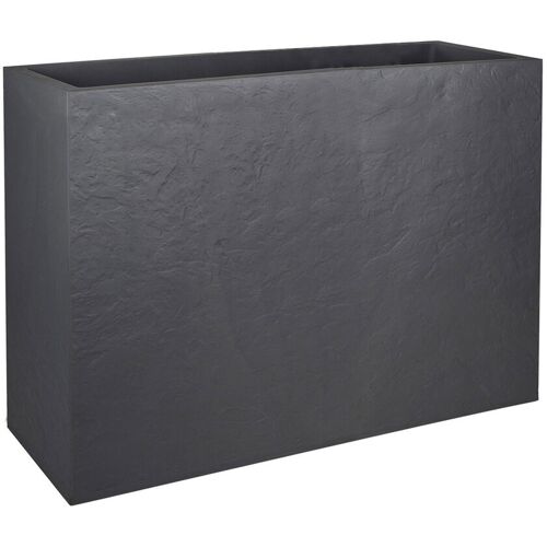 Eda Pflanzkasten 'Volcania Crunch High', anthrazit, ca. 78,5 x 29,5 x H 60 cm