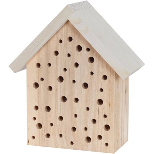 Pflanzen-Kölle Insektenhotel, grau, Erle/Kiefer, 18 x 9 x H 23 cm