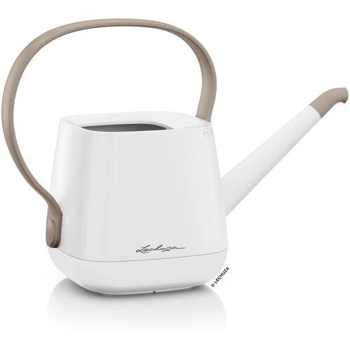 Lechuza® Lechuza 'Yula' Gießkanne, weiß/taupe seidenmatt, 1,7 Liter