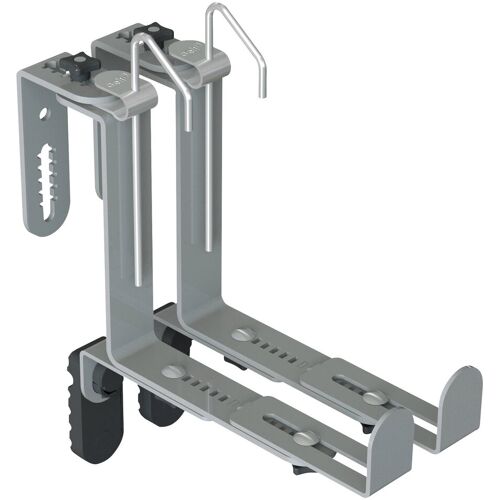 Geli Blumenkastenhalter 'Spezial Universal', beton, ca. 20 x 6,5 x H 19,6 cm