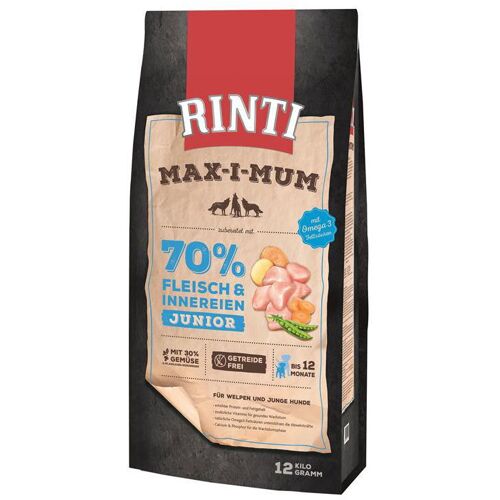 Hundefutter, Finnern Rinti Max-i-mum Junior, Huhn, 12g