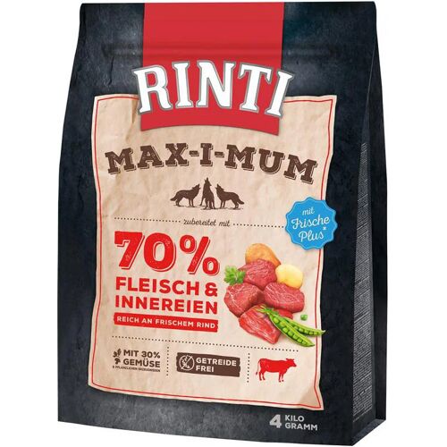 Hundefutter, Finnern Rinti Max-i-mum, Rind, 4kg