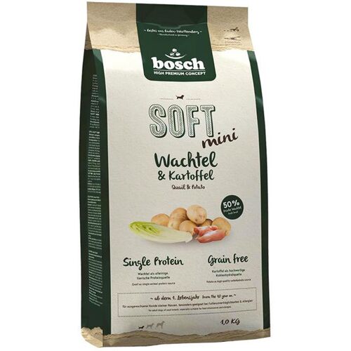 Bosch HPC Soft Mini, Wachtel und Kartoffel, 1 kg