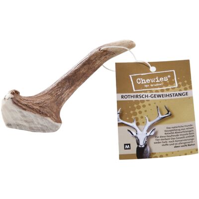 Chewies Geweih Snacks für Hunde, M: 1 Stück 80-120g Chewies Geweih Snacks für Hunde, M: 1 Stück 80-120g
