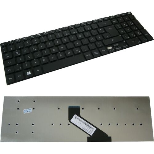 TRADE-SHOP Original Tastatur Notebook Keyboard Ersatz Deutsch qwertz für Packard Bell Easynote TS44 TS44-HR TS44-SB TS44HR TS44SB TS45 (Deutsches
