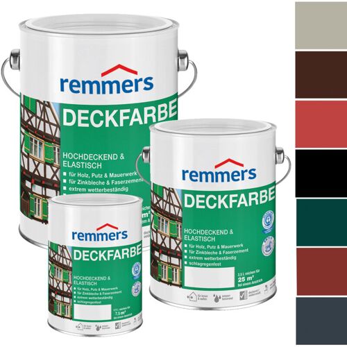 REMMERS GMBH Remmers Deckfarbe Weiß RAL 9016 10 L Eimer