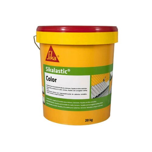 Sika - Lastic Farbe Wasserdichte Flexible Dachbeschichtung - Wei - 20kg