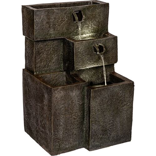 Stilista – Gartenbrunnen Wassertreppe 48x42x76cm