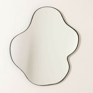 SKLUM Spiegel aus Metall (67x60 cm) Astrid Schwarz C - Schwarz C