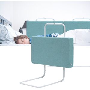 Wolketon - Bettgitter Bettschutzgitter 50cm Rausfallschutz für Kinder Höhenverstellbar Kinderbettgitter für Bett 5-Loch Verstellbare Seitenschutz 1