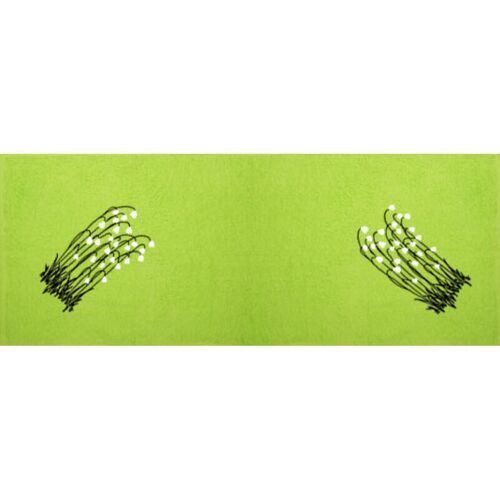 PIKKUPUOTI OY Saunatuch Suovilla Lime finnisches Saunahandtuch aus 100% Baumwolle 100x150cm – Pikkupuoti Oy