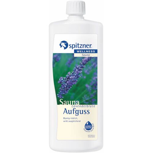 Spitzner Saunaaufguss Lavendelblüte 1 Liter blumig-lieblich Sauna Aufguss – Spitzner