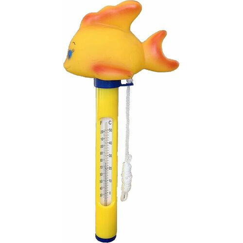 QIEDIE Thermometer für schwimmende Tiere, Fische, Pool oder Spa