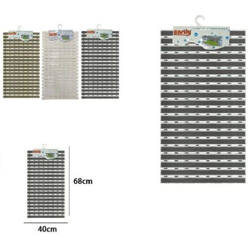 TRADE SHOP TRAESIO Antirutsch-badematte duschmatte 68 x 40CM 59311 verschiedene farben