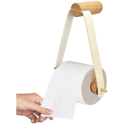 Tumalagia - Toilettenpapierhalter aus Holz, Toilettenpapierhalter aus Holz, Vintage Toilettenpapierhalter aus Holz, Toilettenpapierhalter