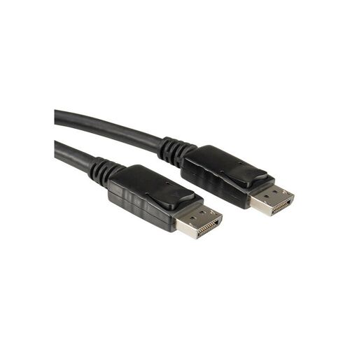 VALUE DisplayPort-Kabel - DisplayPort (m) bis DisplayPort (m) - 1 m - Schwarz (11.99.5761) (11.99.5761) - Value