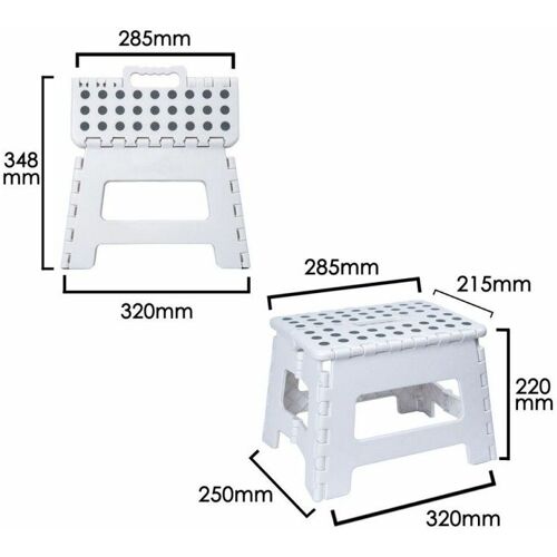 ORYX Klapphocker 29x22x22 cm.