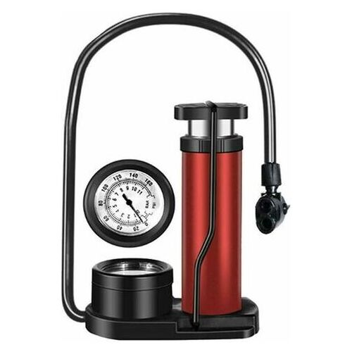 Eting – 160PSI Fahrradpumpe mit kompaktem Manometer Mountainbike Mini Fahrradpumpe Petdal Reifenluftmanometer für Fahrräder Elektrofahrräder Bälle