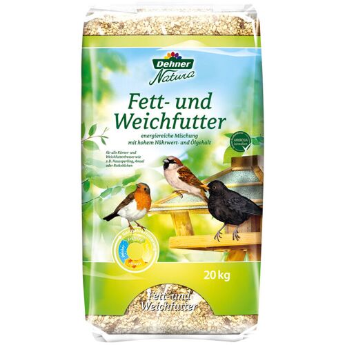 DEHNER Natura Wildvogelfutter, Fett- und Weichfutter, 20 kg - Dehner