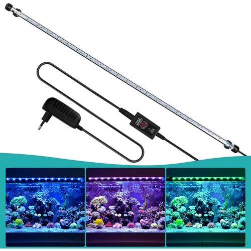 HENGDA 18-112cm led Aquarium rgb Aquarium Lampe Schalentiere Fisch Tank Unterwasser,11W,112cm – rgb