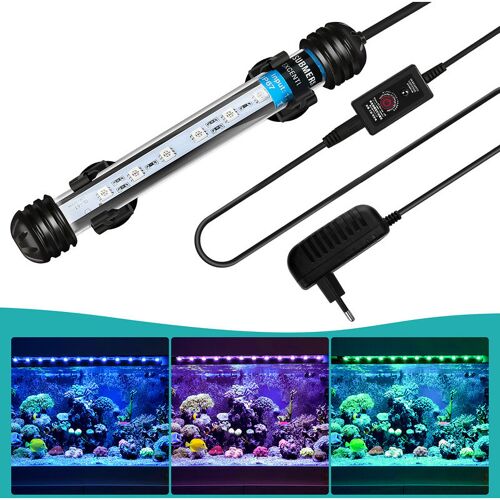 Tolletour – Aquarium Beleuchtung, led Aquarium Leuchte 18cm Wasserdicht Aquarium Lampe Unterwasser 1.5W LED-Lichtbalken für Fisch Tank