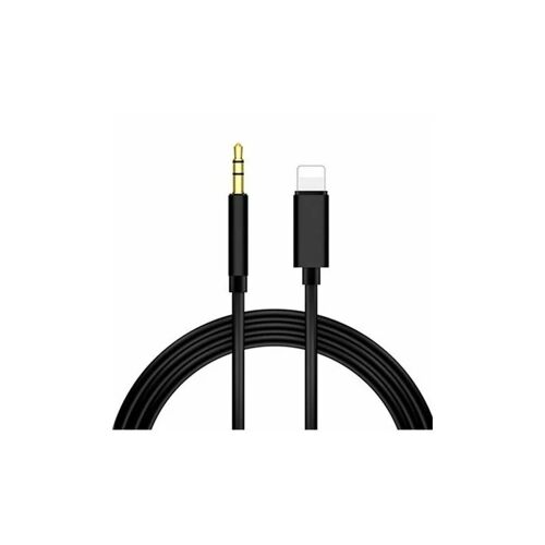 ETING Auto Aux Audio Kabel iPhone 1M Aux Kabel Stecker Adapter Lightning Stecker auf 3,5 mm Klinke für iPhone 12/11/XS,iPad,iPod,Kopfhörer Schwarz