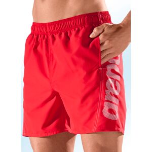 Arena Zweierpack Badeshorts mit seitlichem Druck, Microfaser, 1X Rot, 1X Schwarz, Größe XXL (60/62)