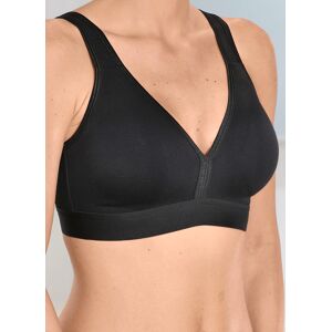 Naturana Minimizer-BH mit vorgeformten Cups, Cup B, Schwarz, Größe 100