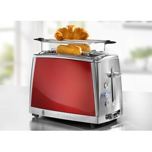 Russell Hobbs Russel Hobbs Frühstücksserie Luna, Toaster, Rot