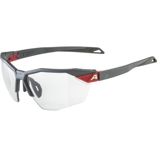 ALPINA TWIST SIX S HR V Varioflex Sportbrille midnight grey matt/varioflex black