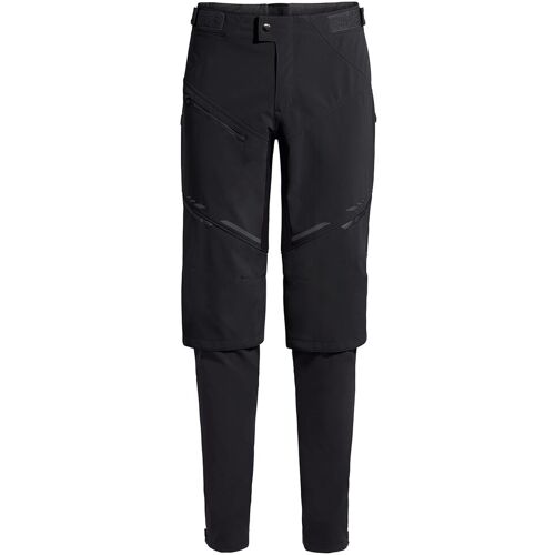 VAUDE MEN'S VIRT II SOFTSHELL PANTS Softshell Hose black/black