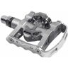 SHIMANO SPD PD-M324 Pedalsatz (Duo-Pedale / Hybrid-Pedale / Kombipedale) silber