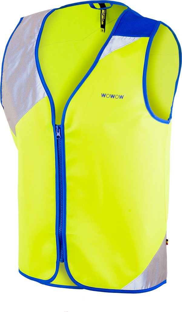 WOWOW BREEZIE JACKET Reflex Weste yellow