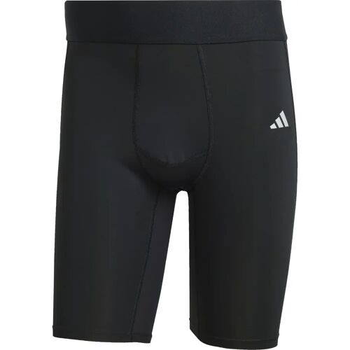 Adidas Techfit kurze Herren Tights, schwarz 2XL